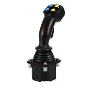 DMETE Joystick di controllo Sensore multiasse senza contatto 60A4, impugnatura a bilanciere for joystick industriale ad alta precisione Manovra sicura(DC12-28V output RS485)