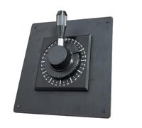 DMETE Joystick di controllo SMC182A Serie Marine Push Rod Spring Auto-reset, Timone, Orologio for auto, Maniglia di controllo elettrica Manovra sicura(±80°,Single signal)