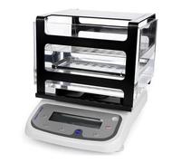 DMETE Misuratore di densità a purezza 'Oro con precisione 0,001 Rileva Il Volume di purezza del Platino, Oro K, Lega d'oro, Metalli preziosi, Test densimetro Macchina per Prove sui Metalli(MH-300A)