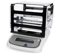 DMETE Misuratore di densità a purezza 'Oro con precisione 0,001 Rileva Il Volume di purezza del Platino, Oro K, Lega d'oro, Metalli preziosi, Test densimetro Macchina per Prove sui Metalli