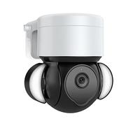 DMETE Telecamera di sicurezza Tuya Videosorveglianza esterna 5MP IP CCTV Visione notturna a colori Alexa P2P Smart Home Impermeabile IP66 Installazione semplice(A Camera 128G)