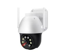 DMETE Telecamera di sorveglianza 4K 8MP Protezione sicurezza esterna Telecamere esterne impermeabili for la casa CCTV IP Webcam Monitoraggio automatico Installazione semplice(8MP Camera No Card)