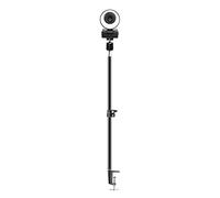 DMETE Telecamera per videoconferenza 1080p Webcam 6. 0fps. Autofocus. HD Web Telecamera con telecamera ad anello microfono for Pc Fotocamera informatica per grandi sale riunioni(60FPS With Stand 3)