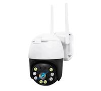 DMETE Telecamera PTZ 4K 8MP Rilevazione umana da 5MP Audio bidirezionale Visione notturna a colori Monitoraggio automatico Telecamere di sorveglianza Installazione semplice(5MP camera 128G)