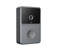 DMETE Videocitofono wireless 2.4G, campanello con monitoraggio video vocale bidirezionale, campanello con visione notturna, citofonico for villa Notifiche in tempo reale