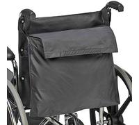 DMI Borsa per sedia a rotelle, ideale per riporre sedie a rotelle e sedie da trasporto per anziani e disabili, idonea per FSA HSA, cinghie per un'installazione rapida e semplice, nero