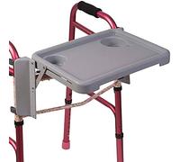 Dmi Walker vassoio pieghevole con portabicchieri, grigio