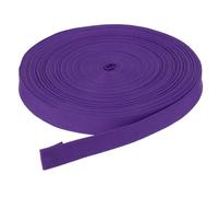 DMiotech 10 Iarde x 20mm Larghezza Nastro Nylon per Cinghie Piatte Cinghie Poliestere per Reggiatura Zaino Artigianale Fai da Te, Cucire, Riparazione Attrezzature Esterni, Viola Scuro