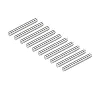 DMiotech 10pz M10 x 80mm Completamente Filettato Asta 304 Inossidabile Acciaio Destra Mano Filettature Asta Barra Perni Morsetti e Bulloni a U