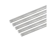 DMiotech 10pz M4 x 100mm Completamente Filettato Asta 304 Inossidabile Acciaio Destra Mano Filettature Asta Barra Perni Morsetti e Bulloni a U