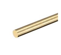 DMiotech 1pz 8mm x 300mm, Ottone Massiccio Tondo Asta, Ottone Asta Tornio Barra Scorte per RC Modello Fai-da-Te Artigianato