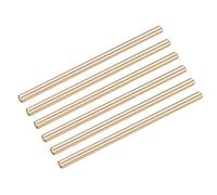 DMiotech 20pz 30mm x 2mm, Ottone Massiccio Rotondo Asta, Ottone Asta per Fai-da-te Costruisci Ingranaggio Albero