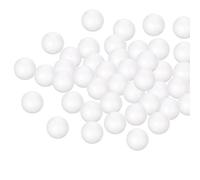 DMiotech 25pz 1,4 Pollici Palline di Schiuma Polistirene, Sferiche Bianche per Artigianato Fai-da-te Arte Decorazioni Feste