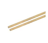 DMiotech 2pz M2 x 250mm Completamente Filettato Asta Ottone Destra Mano Filetti Asta Barra Borchie