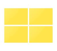 DMiotech 4pz Correzione Gel Luce Filtro Sovrapposizione Trasparente Giallo per Foto, Pellicola,Video
