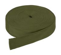 DMiotech 50 Iarde 45M x 38mm Larghezza, Cinghia Nylon, Cinghia Poliestere Piatta,Reggette per Zaini Artigianali Fai da Te, Cucito, Riparazione Attrezzature Esterni, Verde Militar