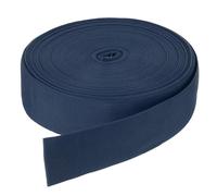 DMiotech 50 Iarde x 50mm Larghezza Nastro Nylon per Cinghie Piatte Cinghie Poliestere per Reggiatura Zaino Artigianale Fai da Te, Cucire, Riparazione Attrezzature Esterni, Blu Navy