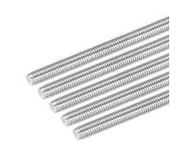 DMiotech 5pz M5 x 140mm Completamente Filettato Asta 304 Inossidabile Acciaio Destra Mano Filettature Asta Barra Perni Morsetti e Bulloni a U