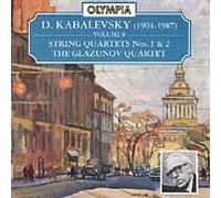 Dmitri Kabalevsky - Dmitri Kabalevsky Volume 8 (the Glazunov Quartet)