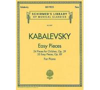 Dmitri Kabalevsky Easy Pieces for Piano (Tascabile)