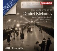 Dmitri Lvovich K Chamber Works By Dmitri Klebanov: String Quartets Nos 4 an (CD)