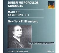 Dmitri Mitropoulos Dimitri Mitropoulos Conducts Mahler: Symphony No. 1 (CD)