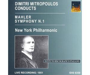 Dmitri Mitropoulos Dimitri Mitropoulos Conducts Mahler: Symphony No. 1 (CD)