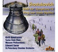 Dmitri Schostak Shostakovich: Symphony No.13 Babi Yar/Incidental music for (CD)