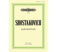 Dmitri Shostako Schostakowitsch Albumstucke for Violin and Piano (Ed (Tascabile)