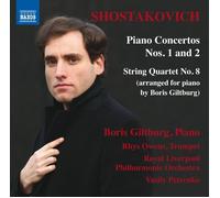 Dmitri Shostako Shostakovich: Piano Concertos Nos. 1 and 2/String Quartet N (CD)