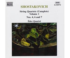 Dmitri Shostakov Shostakovich Complete String Quartets Volume 1, Nos. 4, 6 (CD)