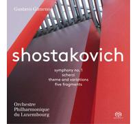Dmitri Shostakov Shostakovich: Symphony No. 1/Scherzi/Theme and Variations/ (CD)