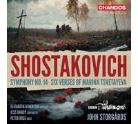 Dmitri Shostakov Shostakovich: Symphony No. 14/Six Verses of Marina Tsvetay (CD)