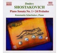 Dmitri Shostakovich 24 Preludes, Aphorisms, Piano Sonata No. 1 (CD) Album