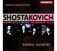 Dmitri Shostakovich Complete String Quartest Vol. 4 (Sorrel Quartet) (CD) Album