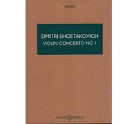 Dmitri Shostakovich: concerto No. 1 op. 77 (miniature Score) -