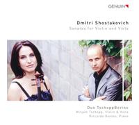 Dmitri Shostakovich Dmitri Shostakovich: Sonatas for Violin and Viola (CD) Album