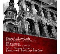 Dmitri Shostakovich Shostakovich: Chamber Symphony in C Minor, Op. 110a/... (CD)