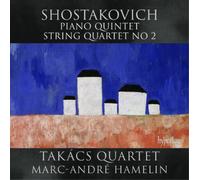 Dmitri Shostakovich Shostakovich: Piano Quintet/String Quartet No. 2 (CD) Album