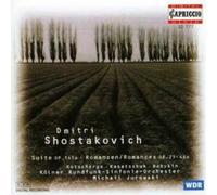 Dmitri Shostakovich Suite Op. 145a, 6/romanzen Op. 21 (Jurowski, Rfso Koln) (CD)