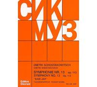 Dmitri Shostakovich: Symphony No.13 'Babi Jar' Op.113. For Orchestra