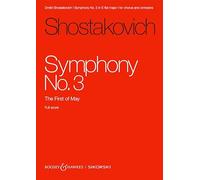 Dmitri Shostakovich: Symphony No. 3 op. 20 - Boosey & Hawkes and Sikorski Full Score (SIK2503): Der 1. Mai. op. 20. Chor und Orchester. Studienpartitur.