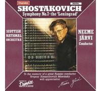 Dmitri Shostakovich Symphony No. 7 - The 'Leningrad' (Jarvi, Scottish No) (CD)
