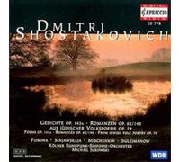 Dmitri Shostakovich Works for Voice and Orchestra (Jurowski, Cologne Rso) (CD)