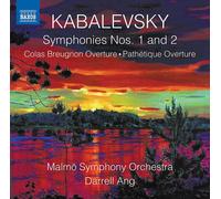 Dmitry Kabalevs Kabalevsky: Symphonies Nos. 1 and 2/Colas Breugnon Overture (CD)