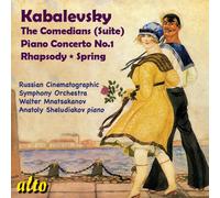 Dmitry Kabalevsk Kabalevsky: The Comedians (Suite)/Piano Concerto No. 1/.. (CD)