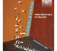 Dmitry Kabalevsky Kabalevsky: Piano Sonata No. 3/24 Preludes (CD) Album
