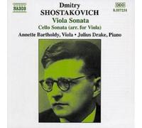 Dmitry Shostakovich Cello Sonata, Viola Sonata (Drake, Bartholdy) (CD) Album