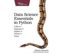 Dmitry Zinoviev Data Science Essentials in Python (Tascabile)