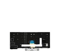 DMJBNBPO Tastiera russa spagnola, compatibile con Lenovo, Thinkpad | E480 E485 L480 L380 T490 E490 E495 L490 T495 Yoga L390 T480S P43S 01YP360(US Silver S2 2018)